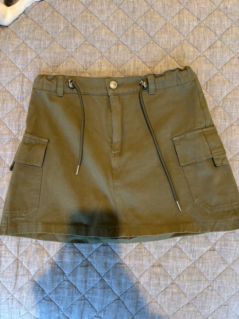 Princess Polly Olive Green Cargo Mini Skirt